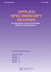 APPLIED SPECTROSCOPY REVIEWS雜志封面